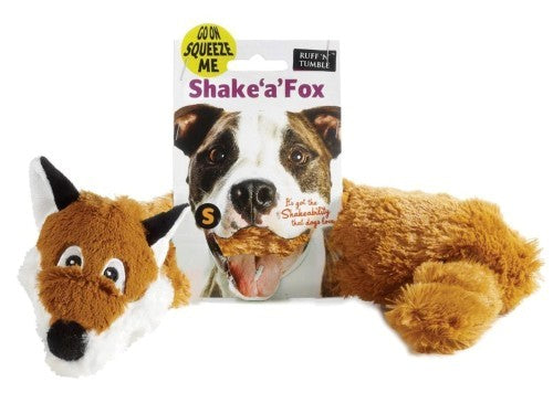 SHAKE A FOX SOFT DOG TOY SMALL 30CM