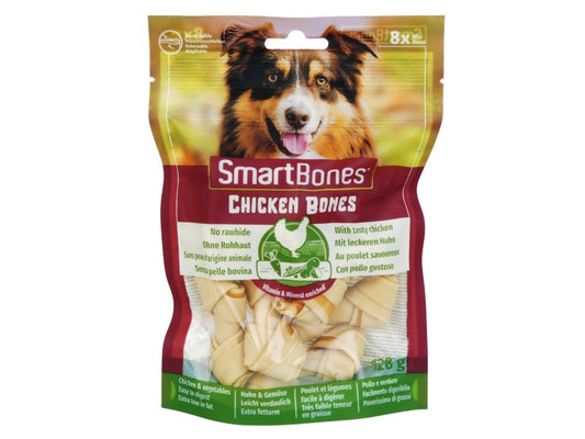Smartbones Chicken Mini Knots 8pk 128g