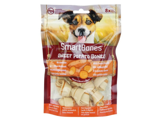 Smartbones Sweet Potato Mini 8pk 128g