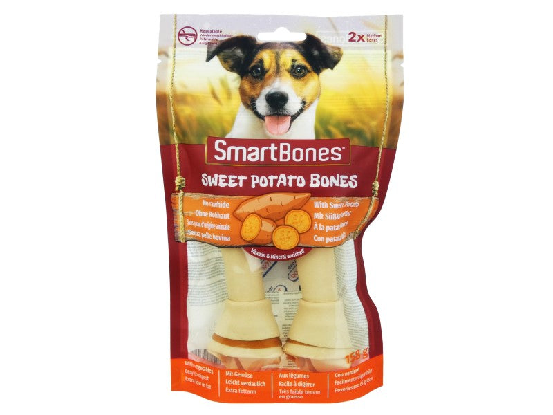 Smartbones Sweet Potato Medium 2pk 158g