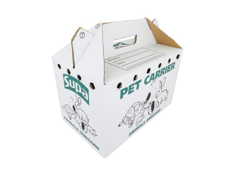 SUPA ANIMAL CARRY BOX MEDIUM 10PKT