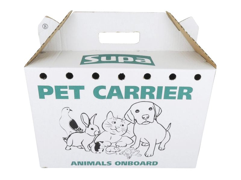 SUPA ANIMAL CARRYING BOX LARGE 10PK