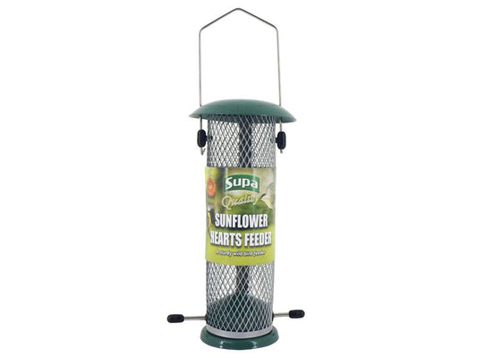 SUPA METAL SUNFLOWER HEART FEEDER 8"