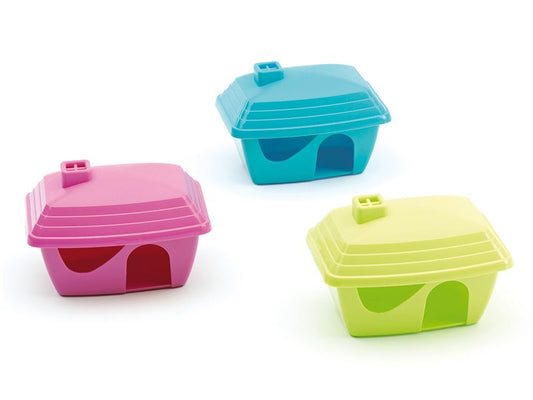 CASITA PLASTIC HAMSTER HOUSE ASSTD