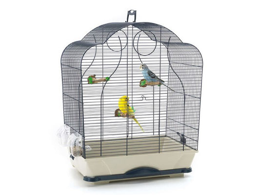 ISABELLE 40 NAVY BLUE BIRD CAGE 48X33X60