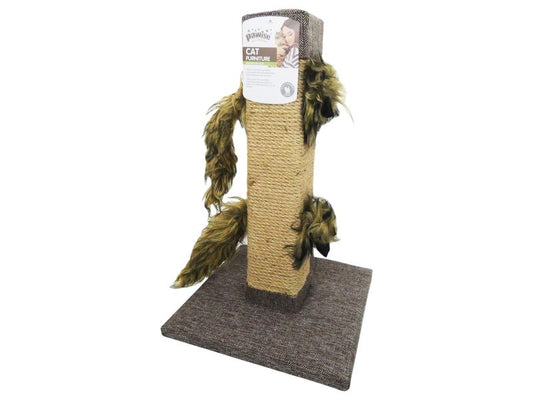 Pawise Cat Scratch Square Post Funimals 48cm