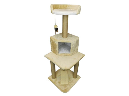 Pawise Cat Tall Tower Scratch Post 128cm