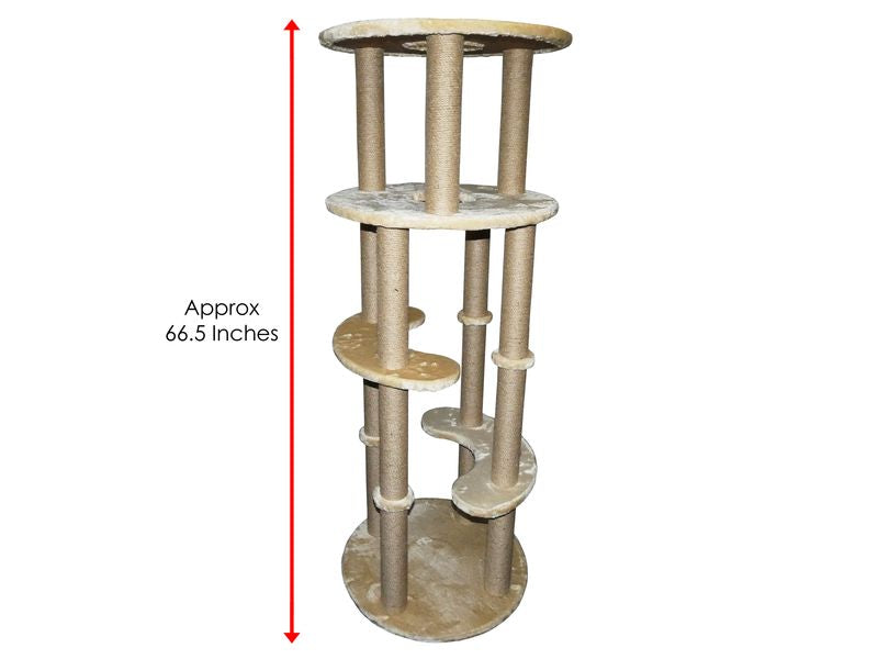 Pawise Cat Collumns Scratching Post 174cm