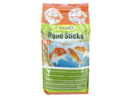 TETRAPOND FOOD STICK 40L+ 10L Free