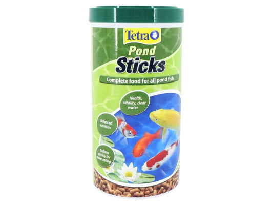 TETRAPOND FOOD STICKS 100G 1L