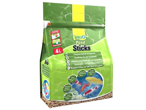 TETRAPOND FOOD STICKS 450G 4L