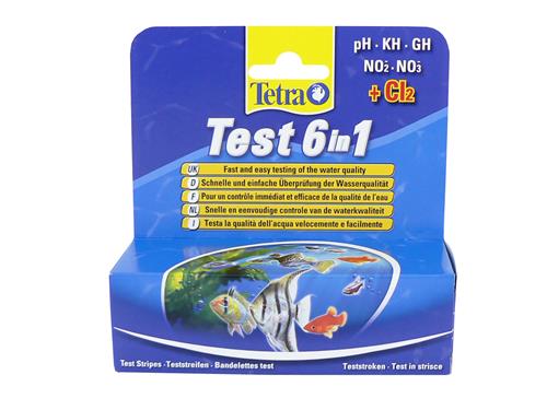 TETRA TEST STRIP 6 IN 1