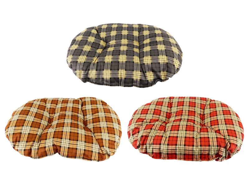 Quantum Tartan Fibre Cushion 16"