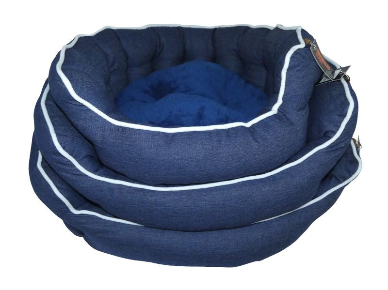SNUGGLE BLUE DENIM NEST 3BEDS 59-75CM