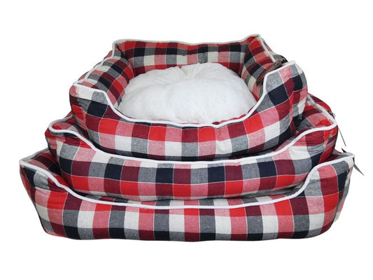 SLUMBER RED+BLACK PATCH NEST3BED65-90CM