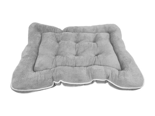 Relax Plush Pad Bed Grey 37"