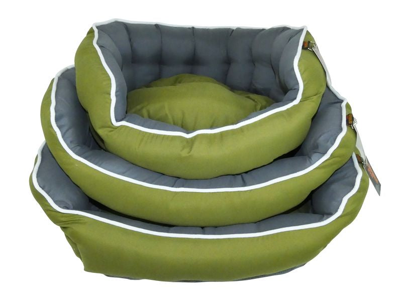 SNUGGLE GREEN OVAL NEST 3BEDS 23-30"