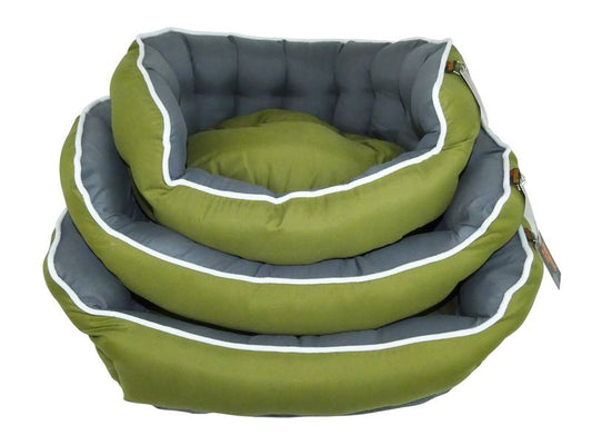 SNUGGLE GREEN OVAL NEST 3BEDS 23-30"