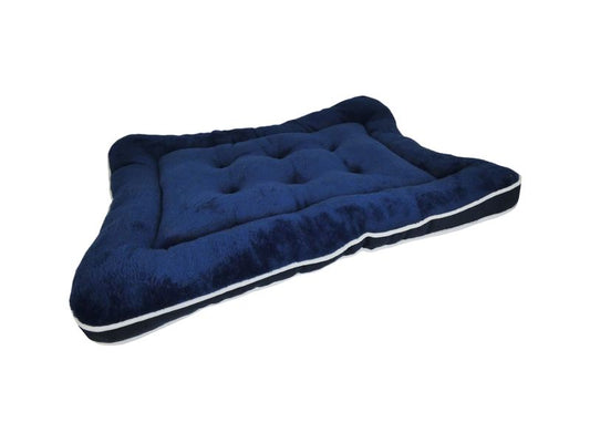 Relax Plush Pad Bed Navy 37"