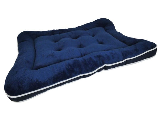 Relax Plush Pad Bed Navy 41"