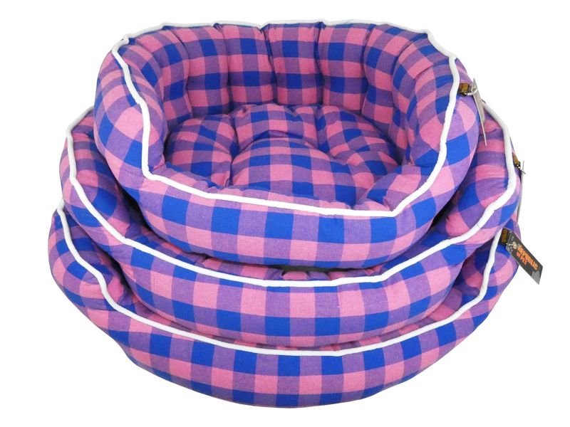 SNUGGLE PINK&BLUE OVAL NEST 3BEDS 23-30"