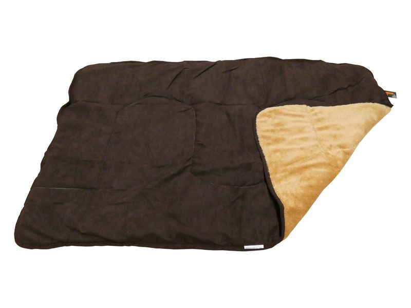 Comforter Snuggle Blanket Brown 124x80cm
