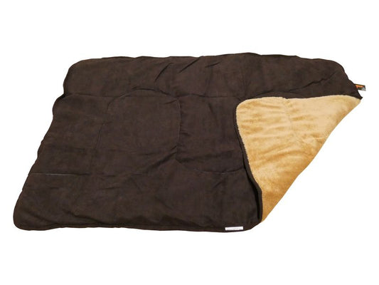 Comforter Snuggle Blanket Brown 124x80cm