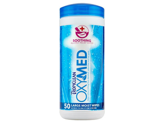 Oxy Med Soothing Allergy Relief Wipes 50pk