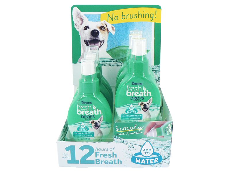 FRESH BREATH DROPS 65ML DISPLAY