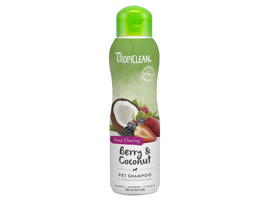 Tropiclean Berry & Coconut Cleansing Shampoo 355ml