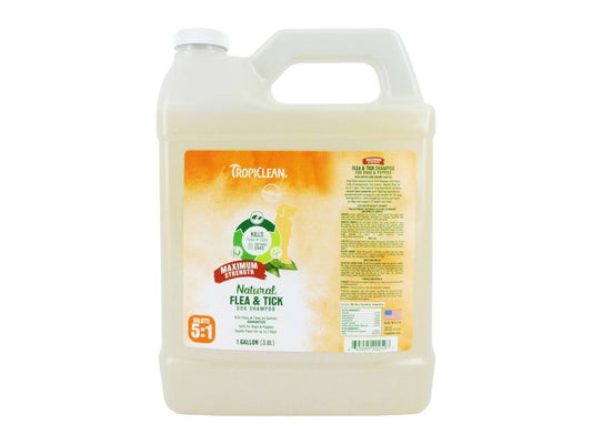 Tropiclean Natural Flea & Tick Shampoo 3.78L