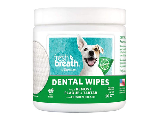 FRESH BREATH DENTAL WIPES 50CT