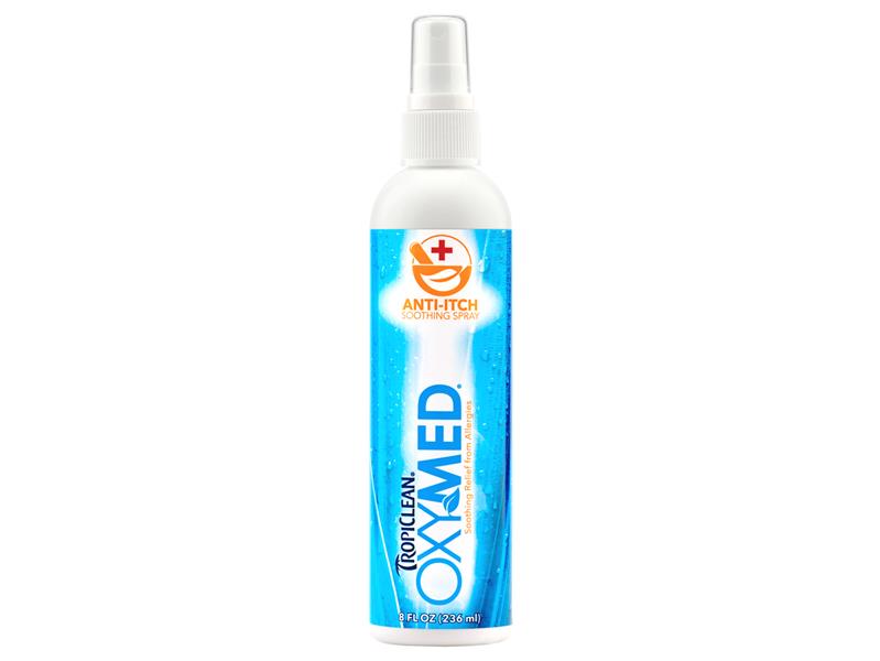 Tropiclean Oxy Med Anti-Itch Spray 236ml