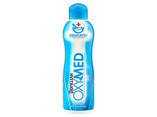 Tropiclean Oxy Med Oatmeal Medicated Shampoo 592ml