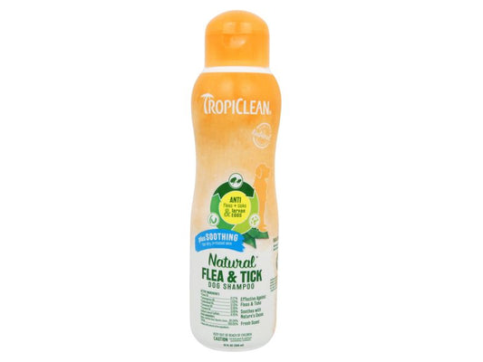 NATURAL FLEA+TICK PLUS-SOOTHE SHAMP355ML