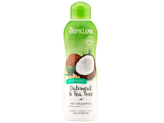 Tropiclean Oatmeal & Tea Tree Shampoo 592ml