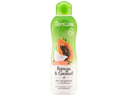 Tropiclean Papaya & Coconut Shampoo 592ml