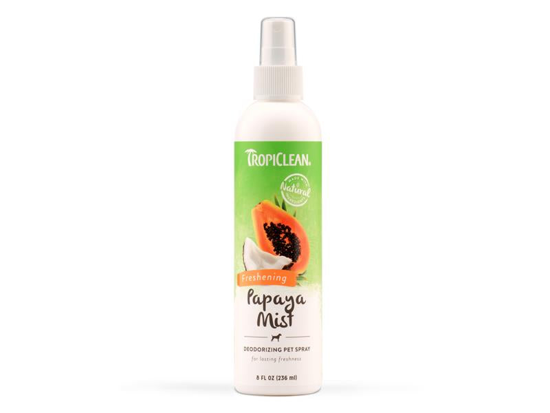 Tropiclean Papaya Mist Deordorising Pet Spray 236ml