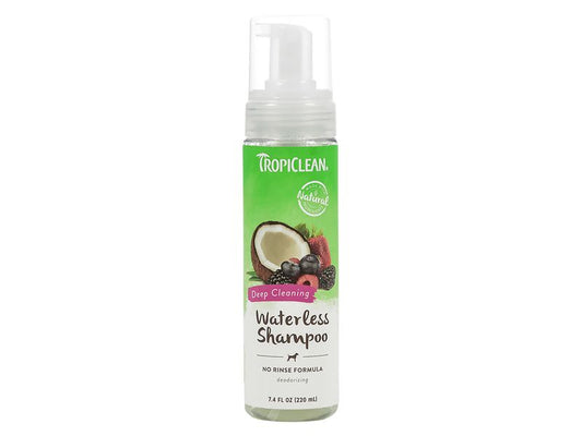 Tropiclean Waterless Deep Cleaning Shampoo 220ml