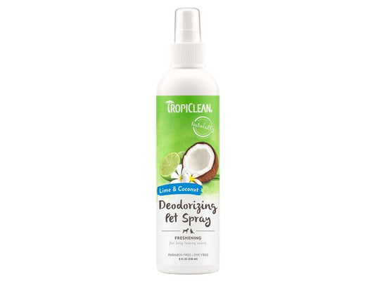 Tropiclean Lime & Coconut Deordorising Pet Spray 236ml