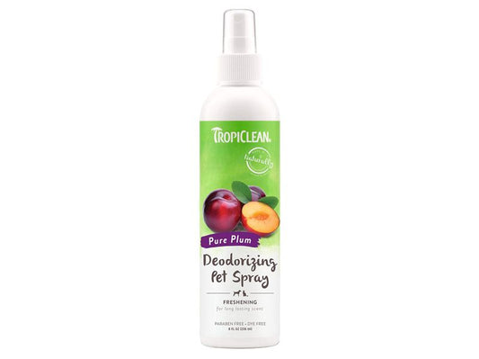 Tropiclean Pure Plum Deordorising Pet Spray 236ml