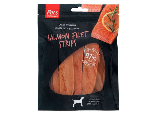 Pets Unlimited Salmon Fillets Large 150g