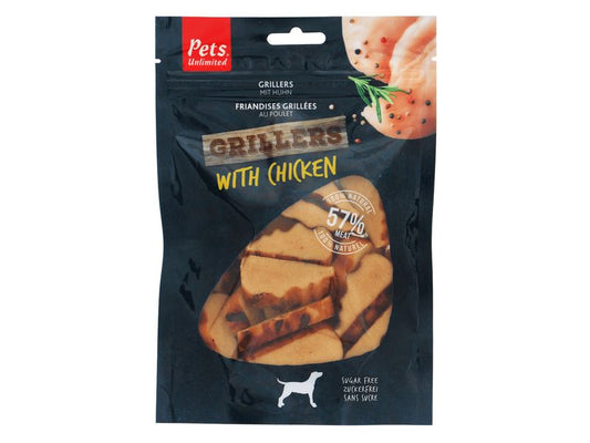 Pets Unlimited Grillers Chicken 100g