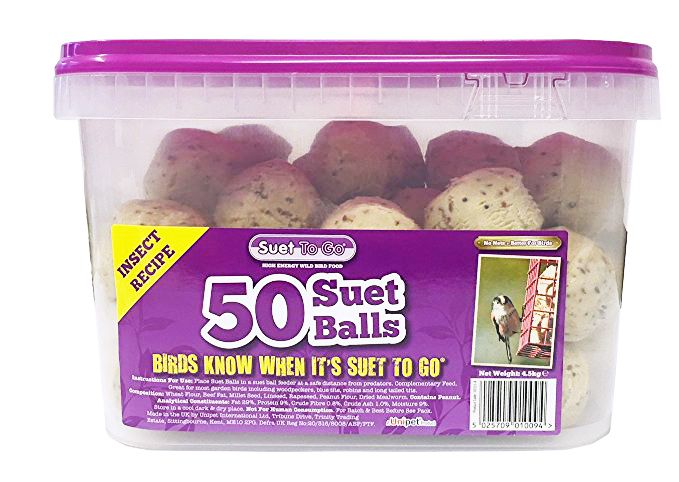 SUET BALLS 50PK REUSABLE TUB