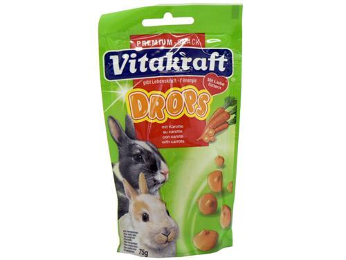 VK SMALL ANIMAL CARROT DROPS 9PK