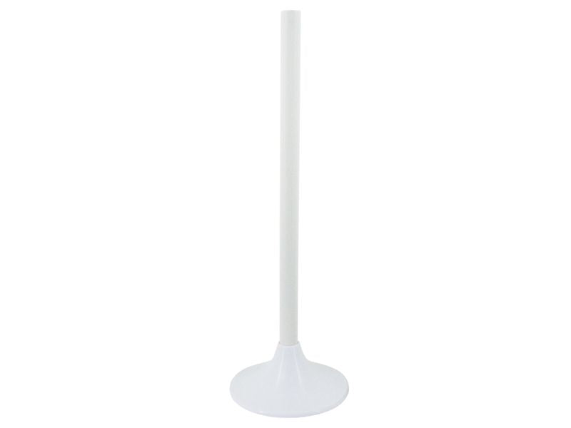 ROUND PEDESTAL STAND 86CM WHITE