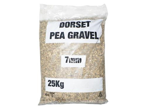 DORSET PEA GRAVEL 1/4"  7MM 25KG