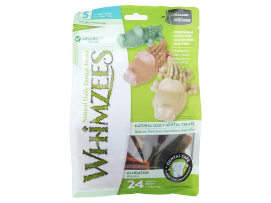 WHIMZEES ALLIGATOR SMALL 24PK