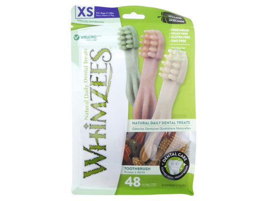 WHIMZEES TOOTHBRUSH STAR XSMALL 48PK