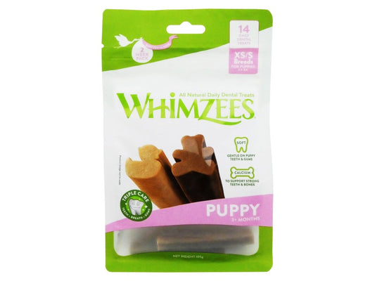 WHIMZEES PUPPY VALUE BAG XS/SML 14STICK